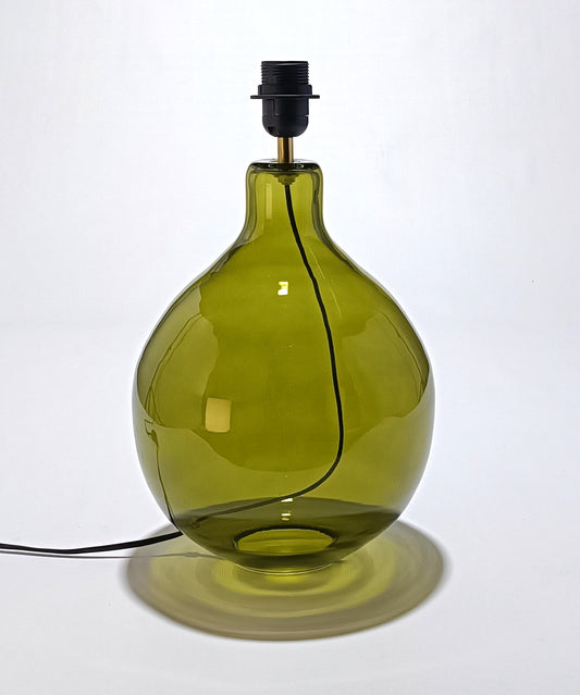 Base de lámpara verde oliva