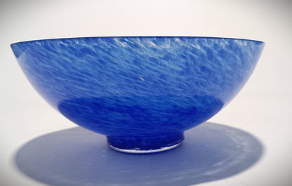 Cuenco azul decorativo