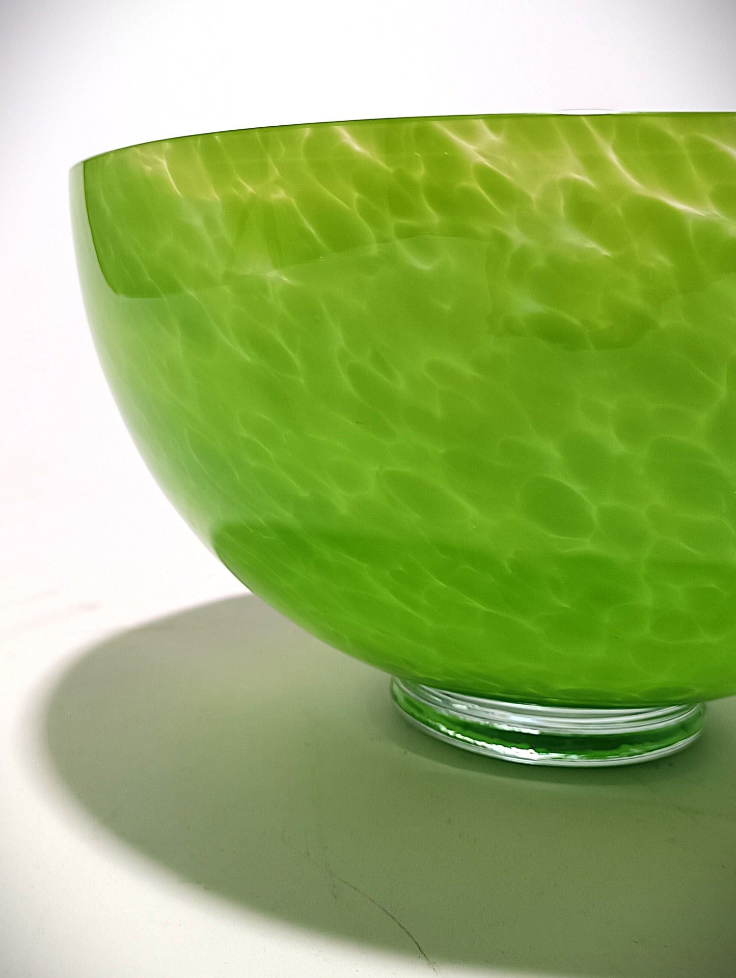 Cuenco decorativo verde