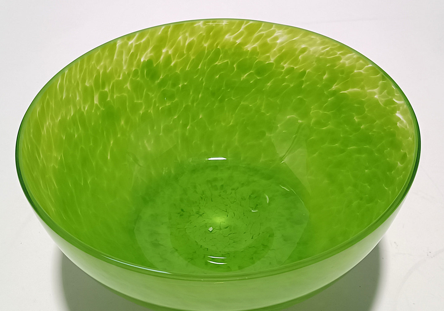 Cuenco decorativo verde