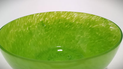 Cuenco decorativo verde