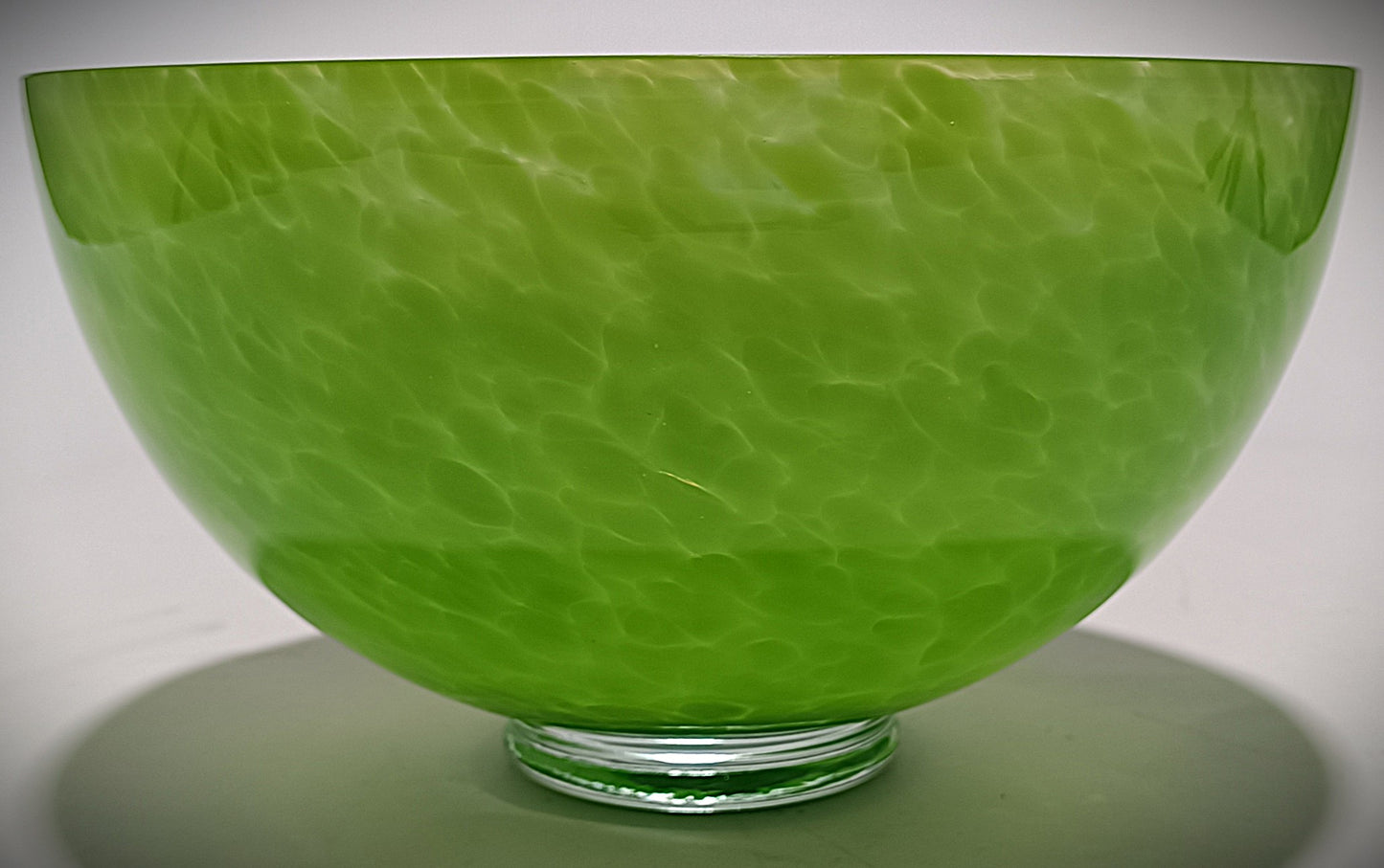 Cuenco decorativo verde