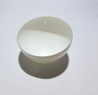 Pantalla para bombilla tipo "Seta" con veta blanca.