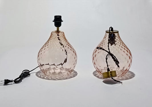 Lámpara GOTA — versión de mesa + versión de techo