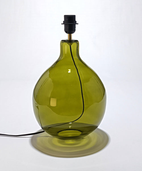 Base de Candeeiro Verde Oliva