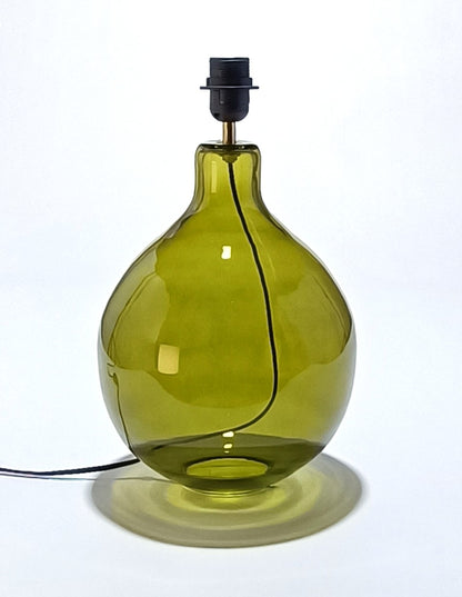 Base de Candeeiro Verde Oliva