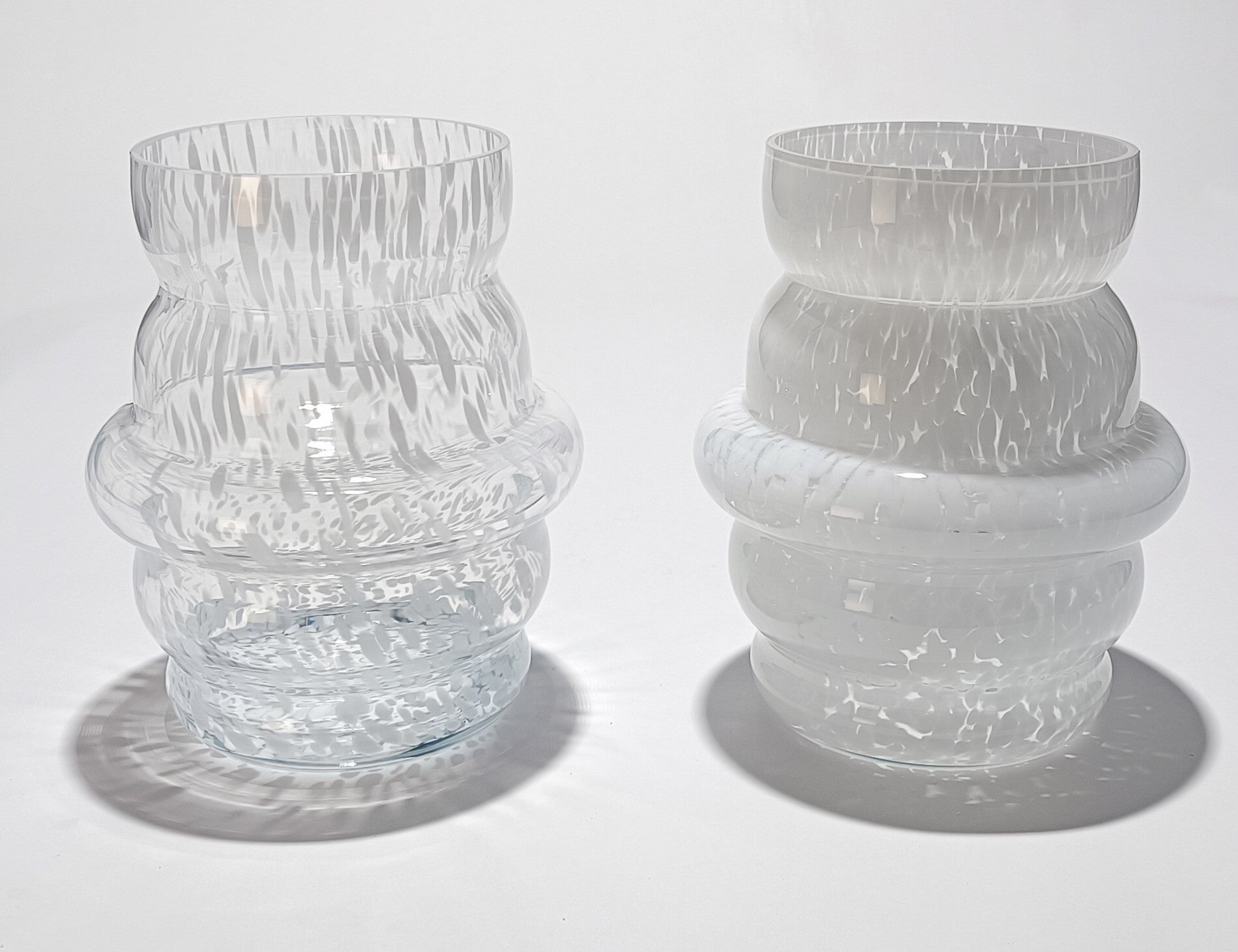 Vaso de vidro Ondas Granulado