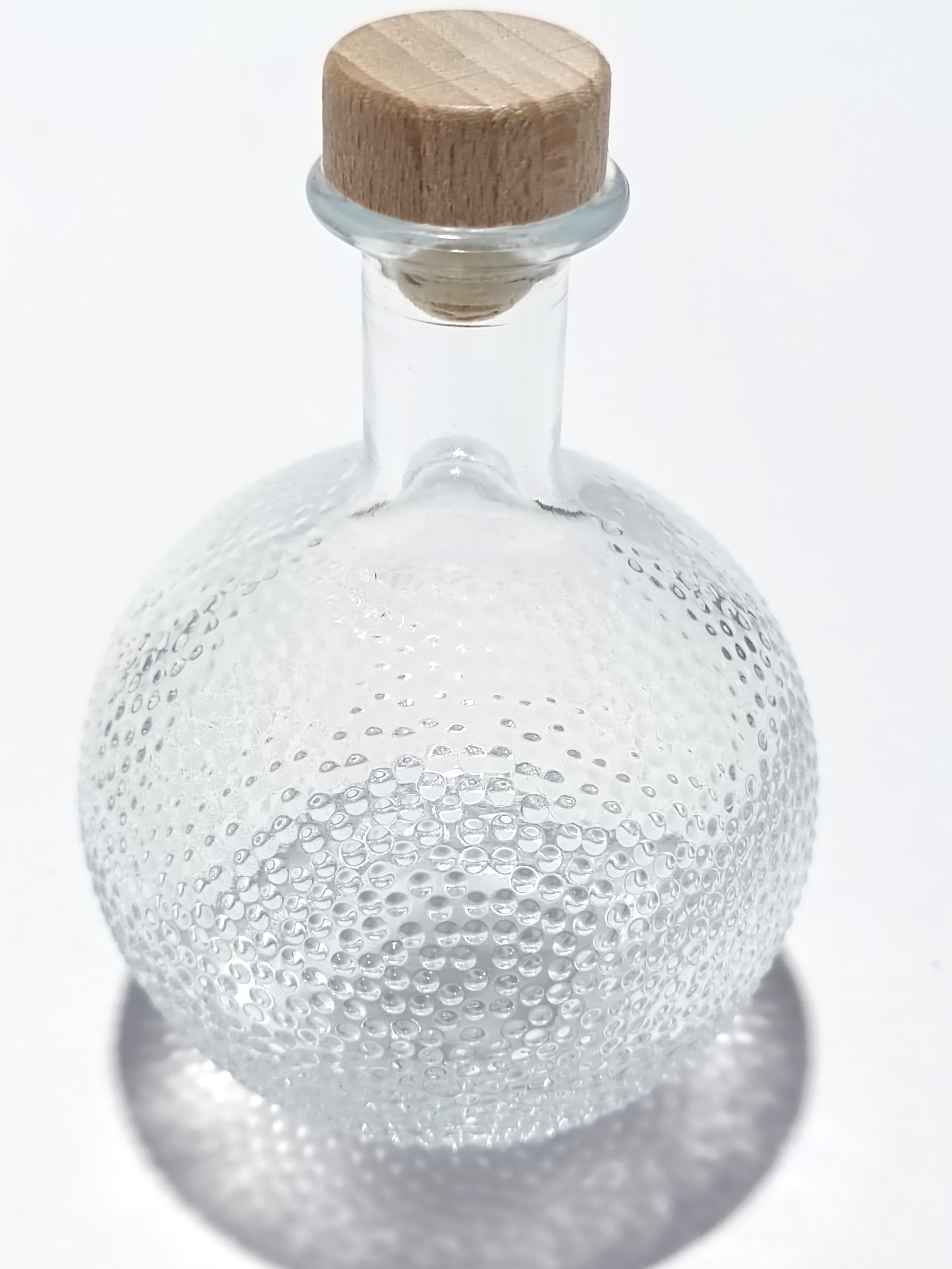 Garrafa para licor tamanho pequeno