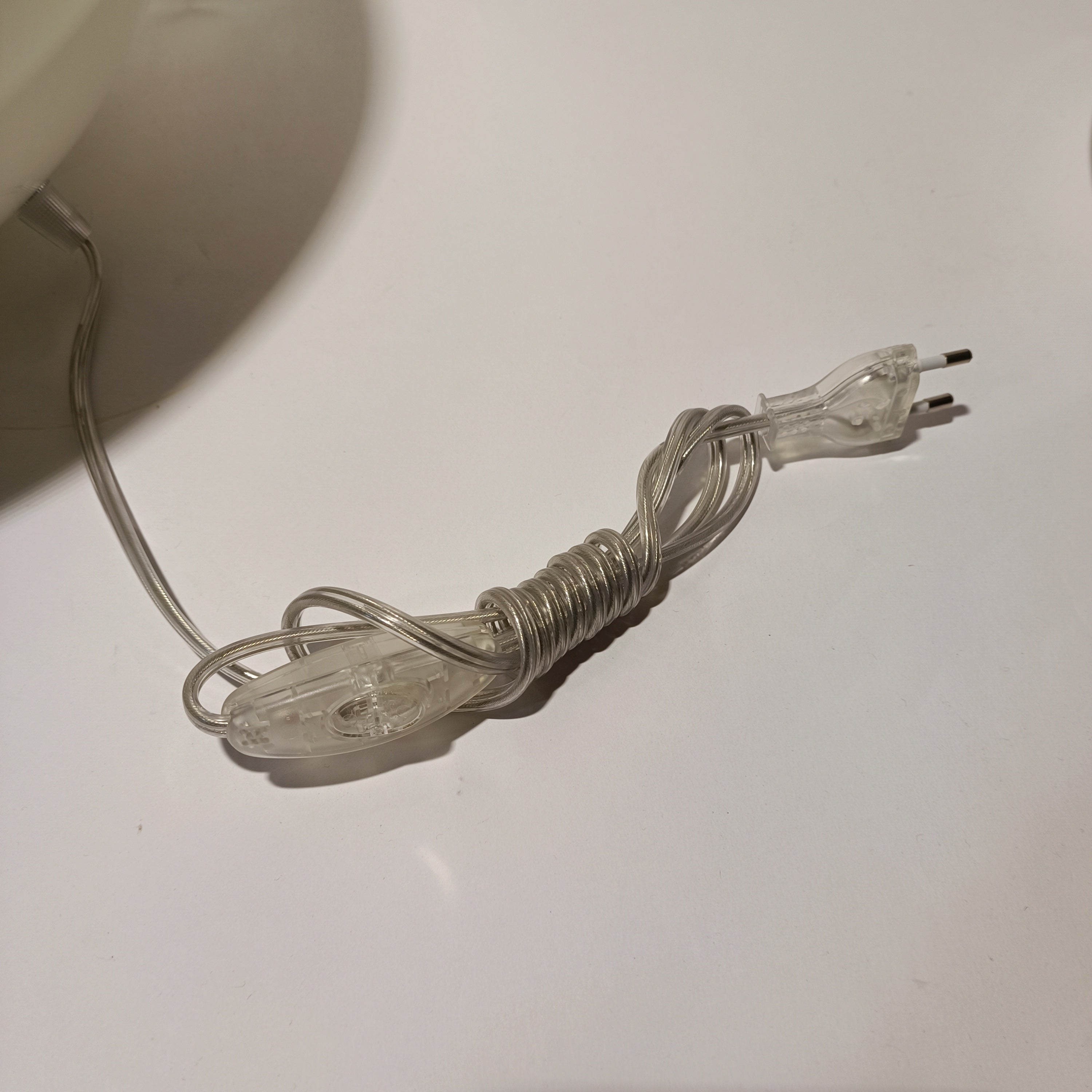 Globo em vidro opalino 35 cm com lâmpada RGB incluída