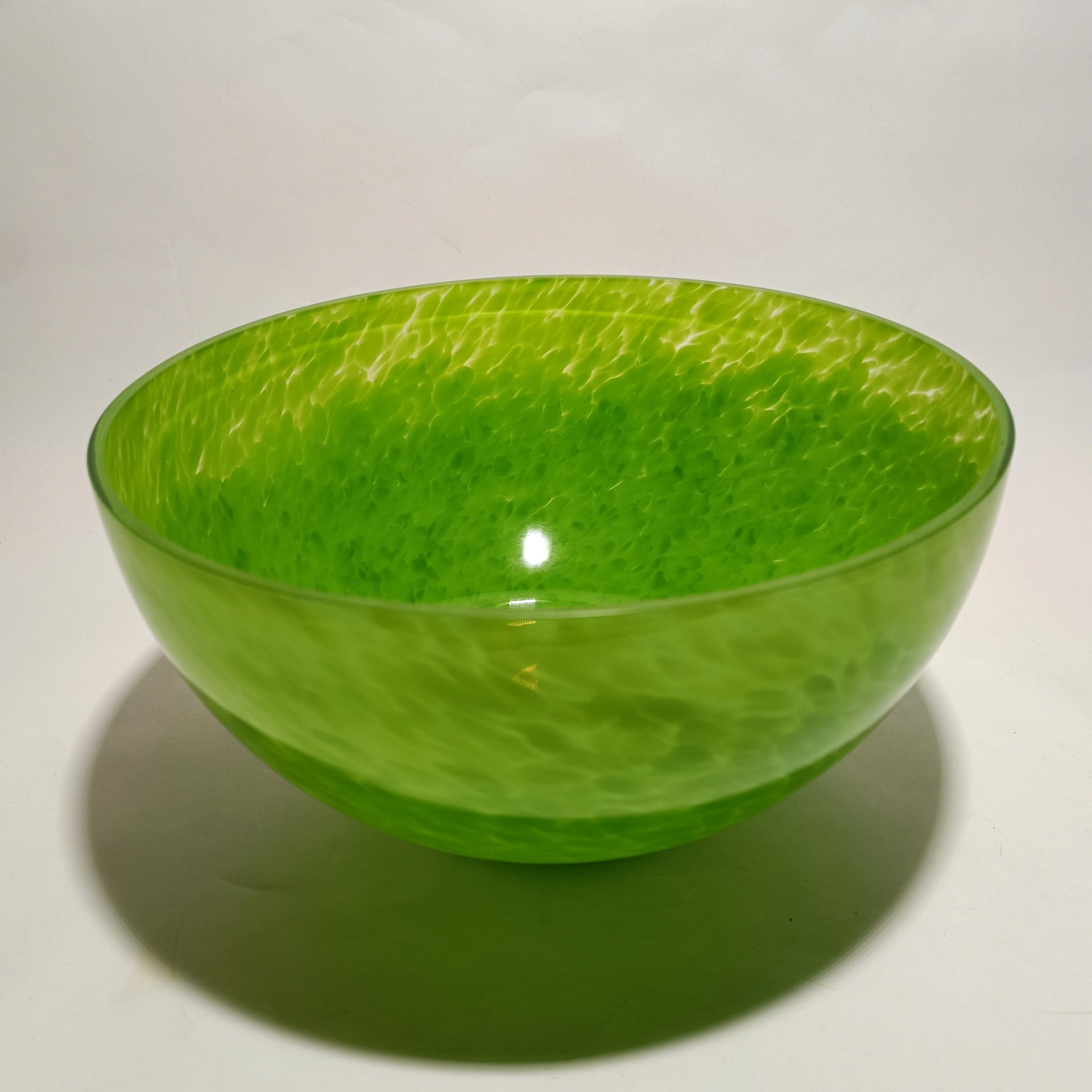Cuenco decorativo verde