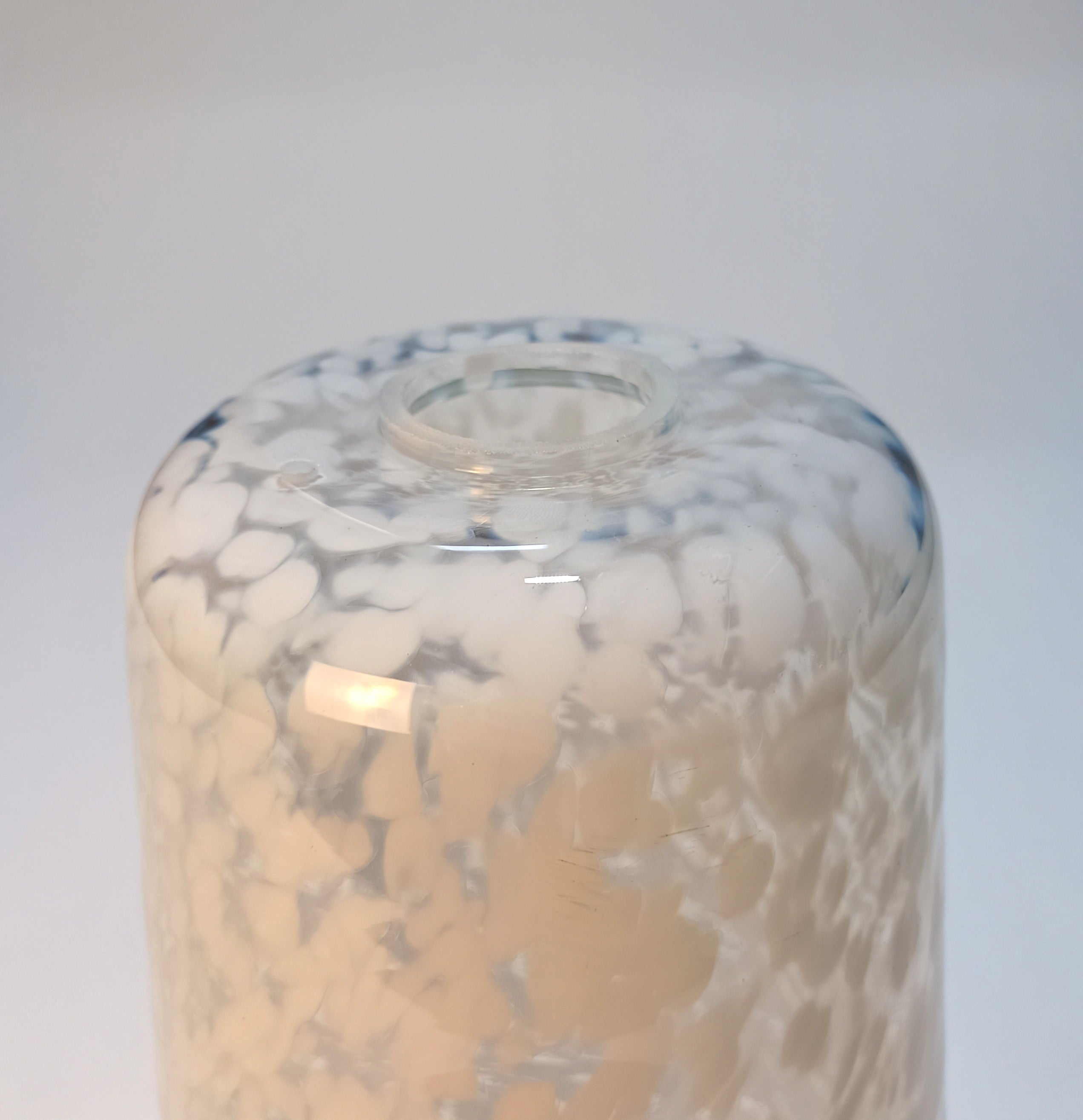 Abajur em Vidro com Grão Opala