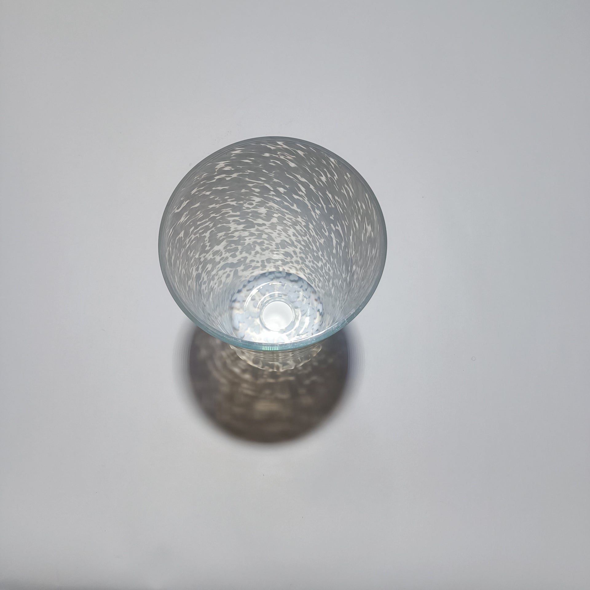 4 Lámparas de mesa de cristal con grano de ópalo