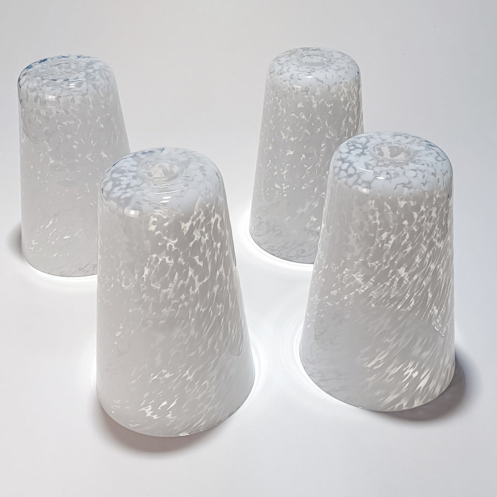 Abajur em Vidro com Grão Opala