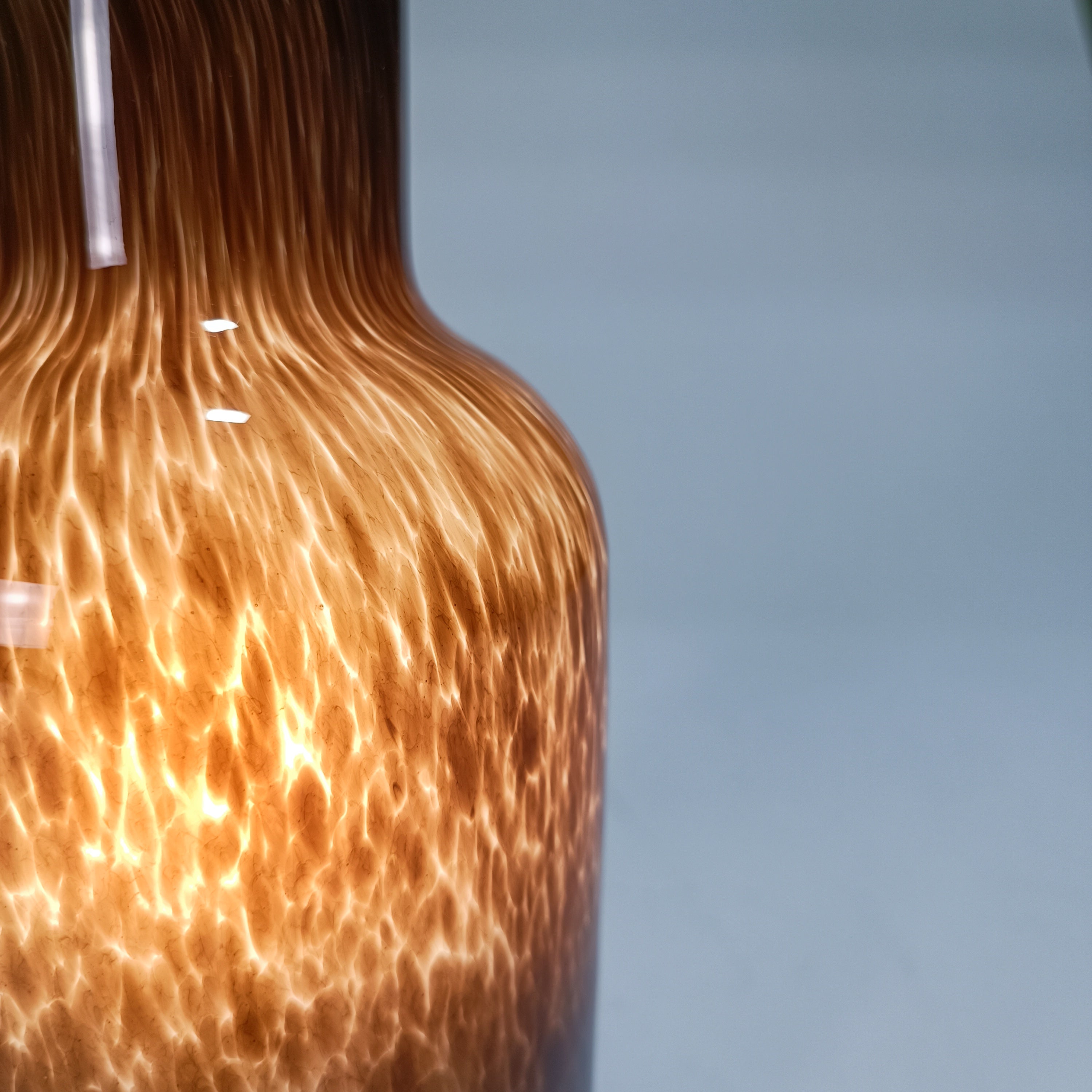 Black Lamp Bottle — Candeeiro de Mesa em Vidro Soprado