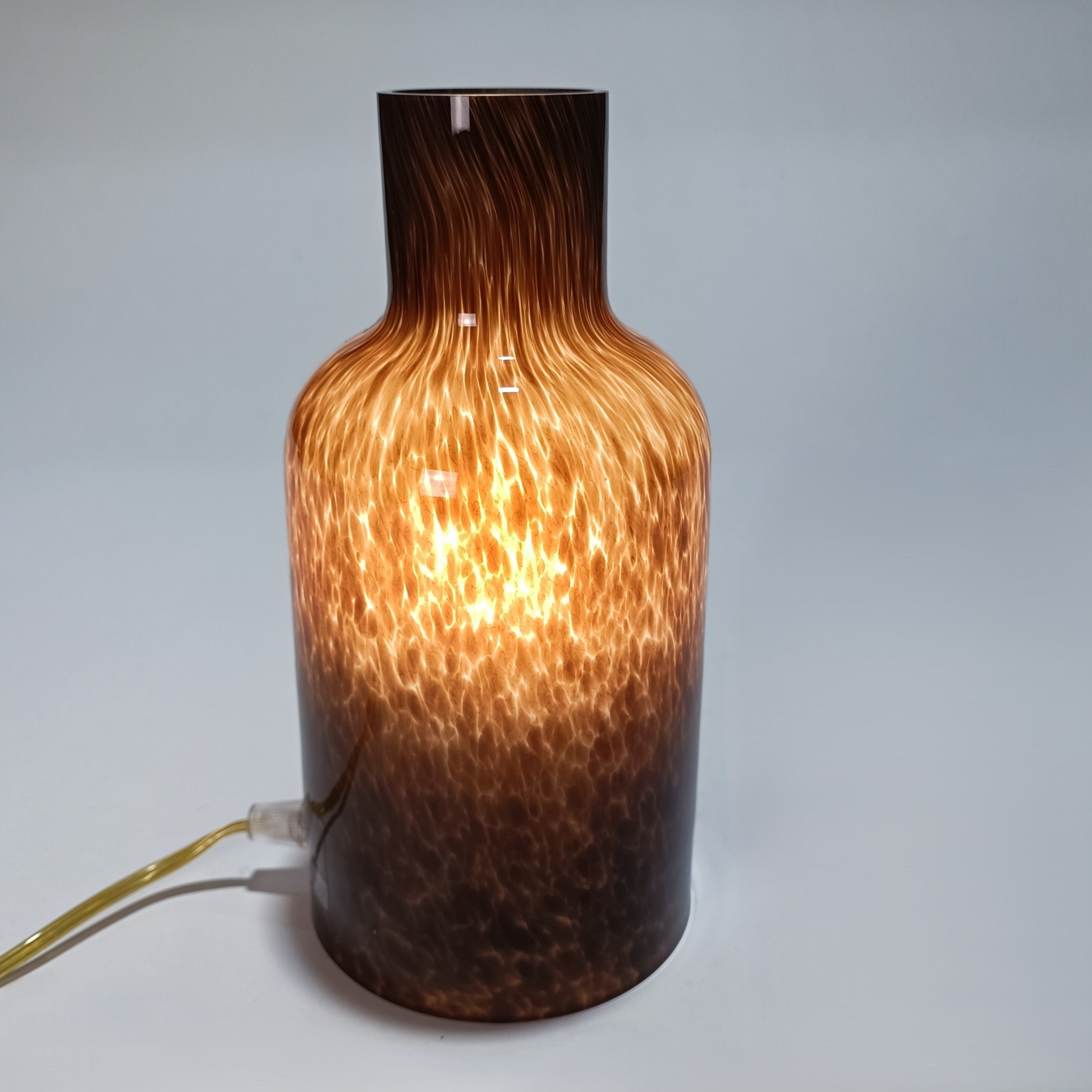 Black Lamp Bottle — Candeeiro de Mesa em Vidro Soprado