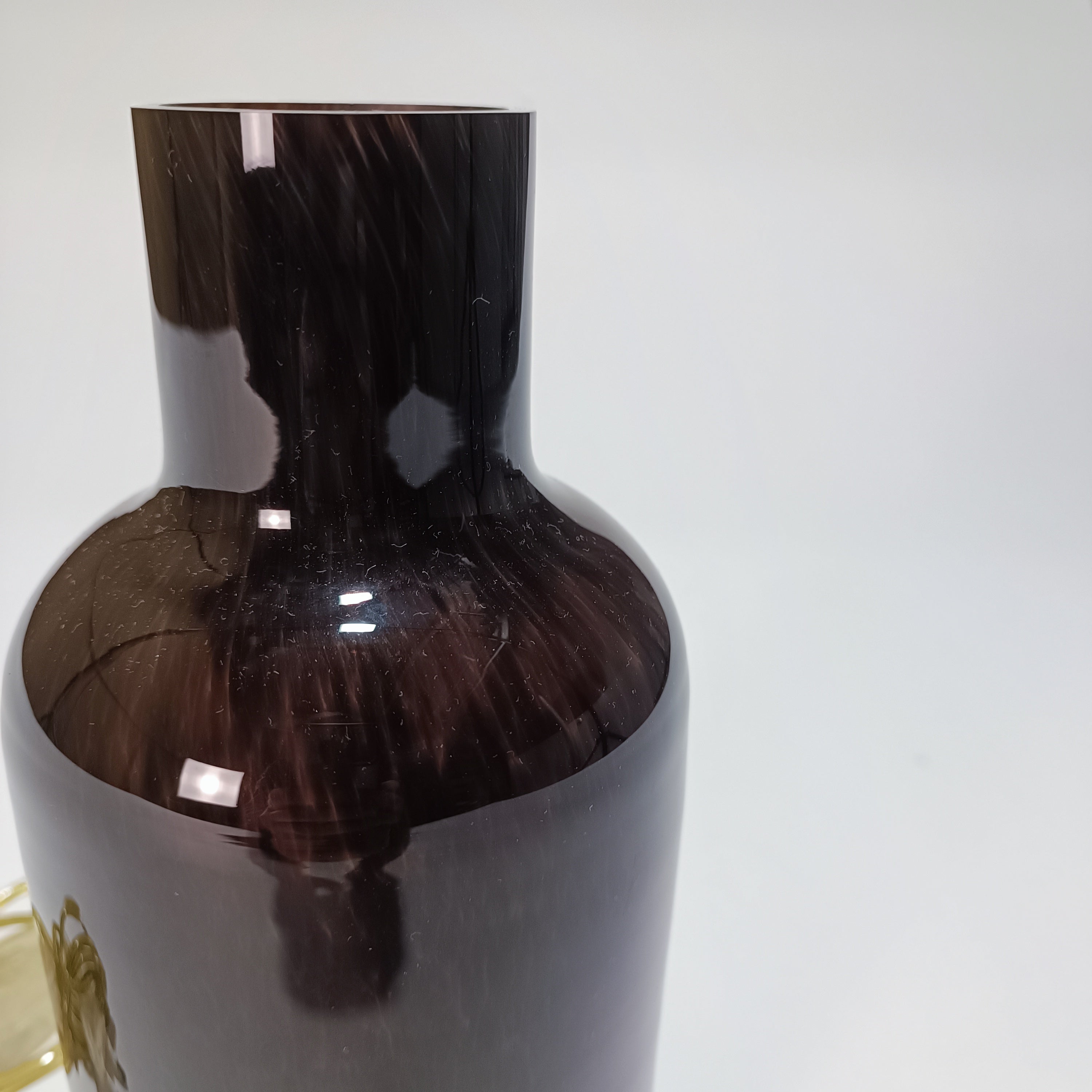 Black Lamp Bottle — Candeeiro de Mesa em Vidro Soprado