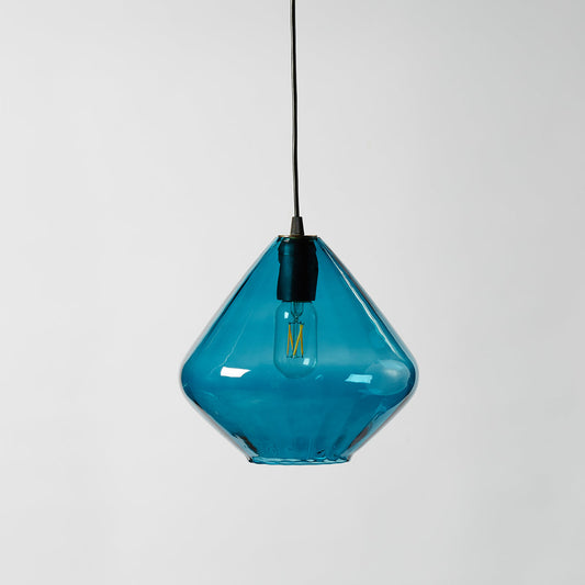 Lámpara de techo DROPPA | Azul acero | Lisa