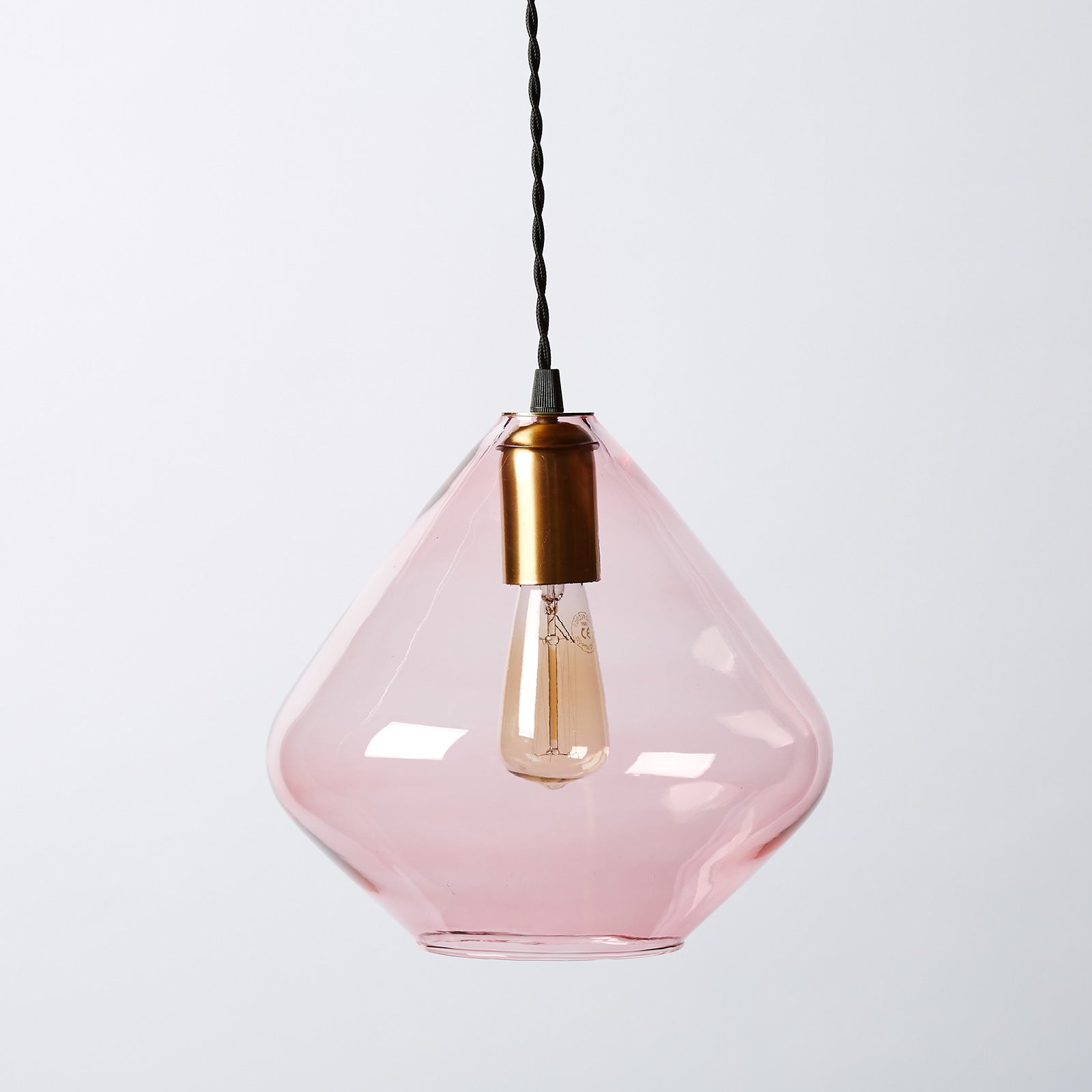 Candeeiro de teto DROPPA | Rosa | Liso