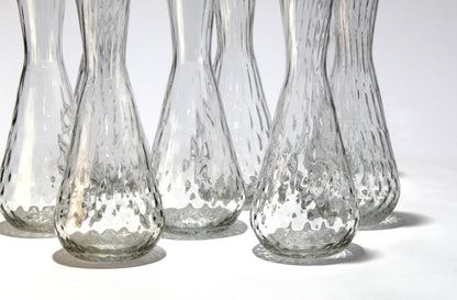 Jarra alta de vidrio transparente