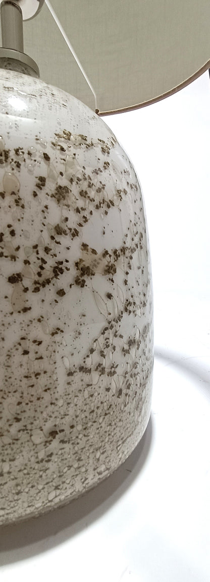 Base de lámpara de mesa White Volcano