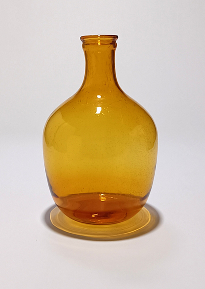 Jarra de vidro "garrafão" - Âmbar
