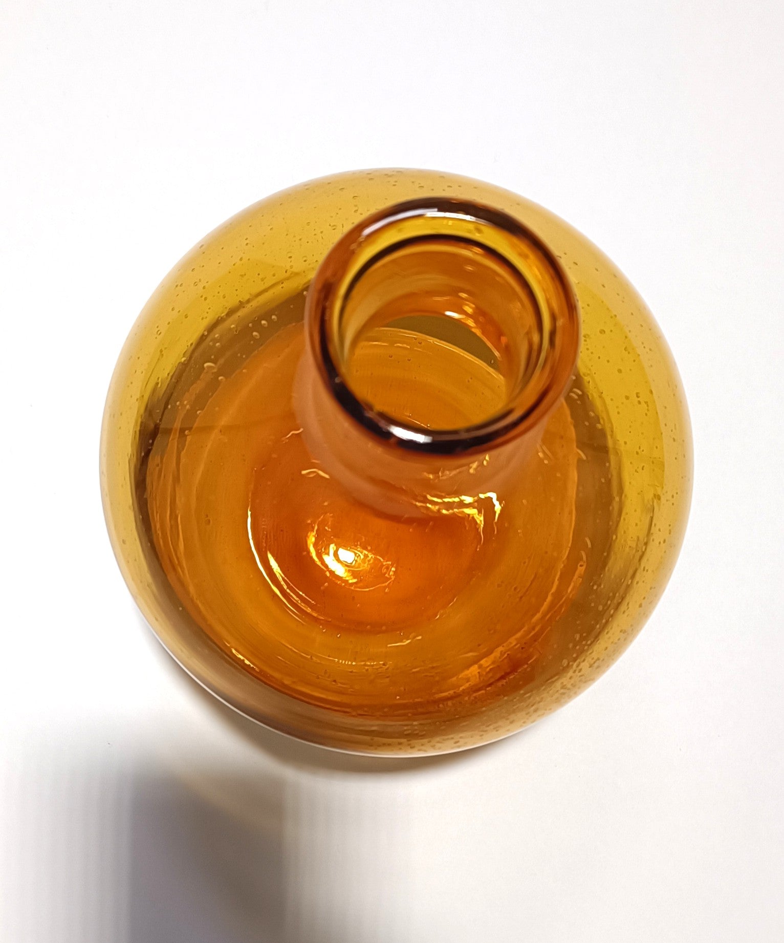 Jarra de vidro "garrafão" - Âmbar