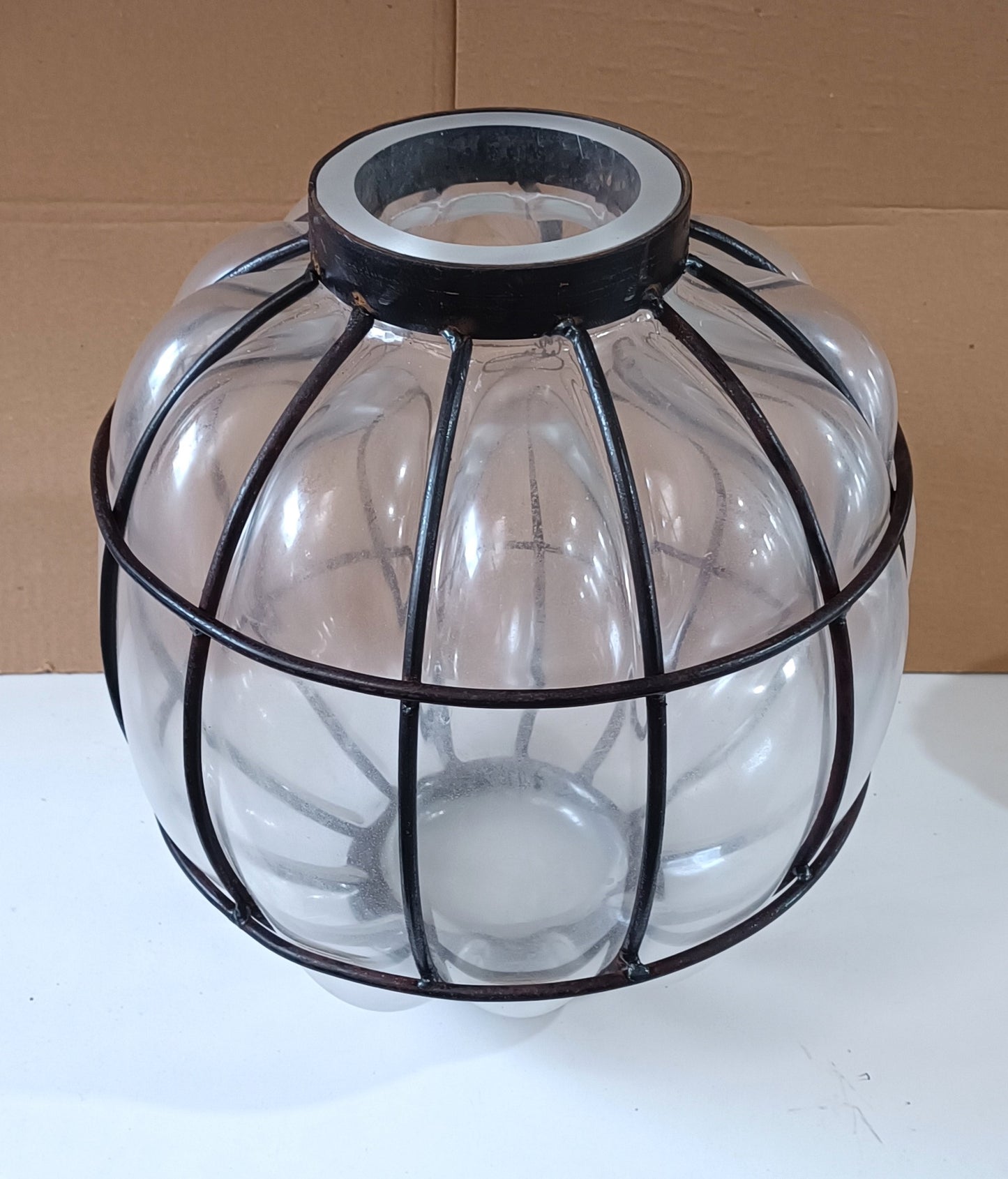 Lanterna Ferro & Vidro