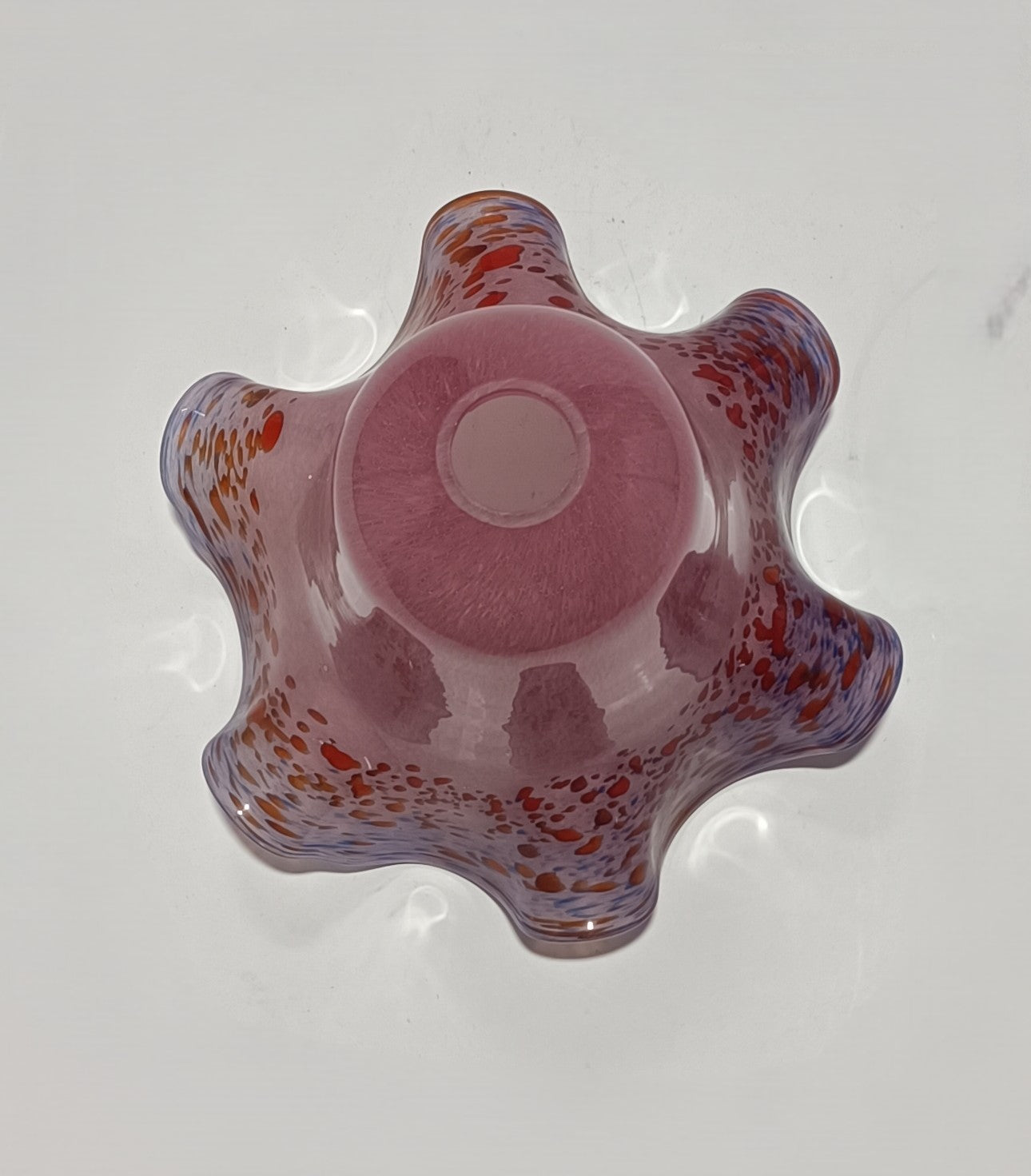 Tulipa de Vidro Rosa Grande