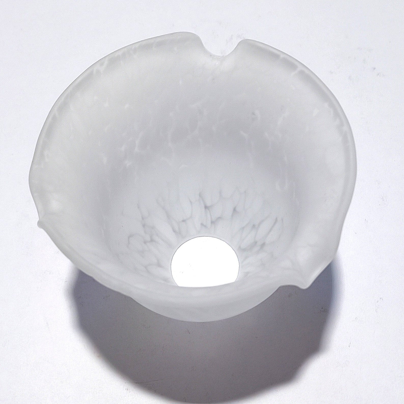 Tulipas Brancas em vidro soprado