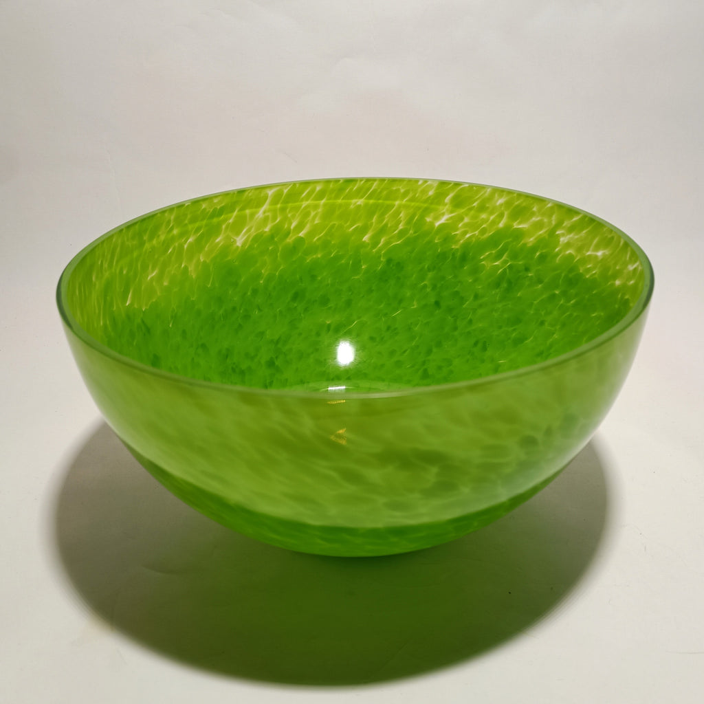 Taça decorativa em vidro soprado, verde – vista 4