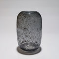 Vaso decorativo em vidro soprado, modelo Volkano