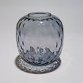 Vaso em vidro soprado com canelado direito – vista 4