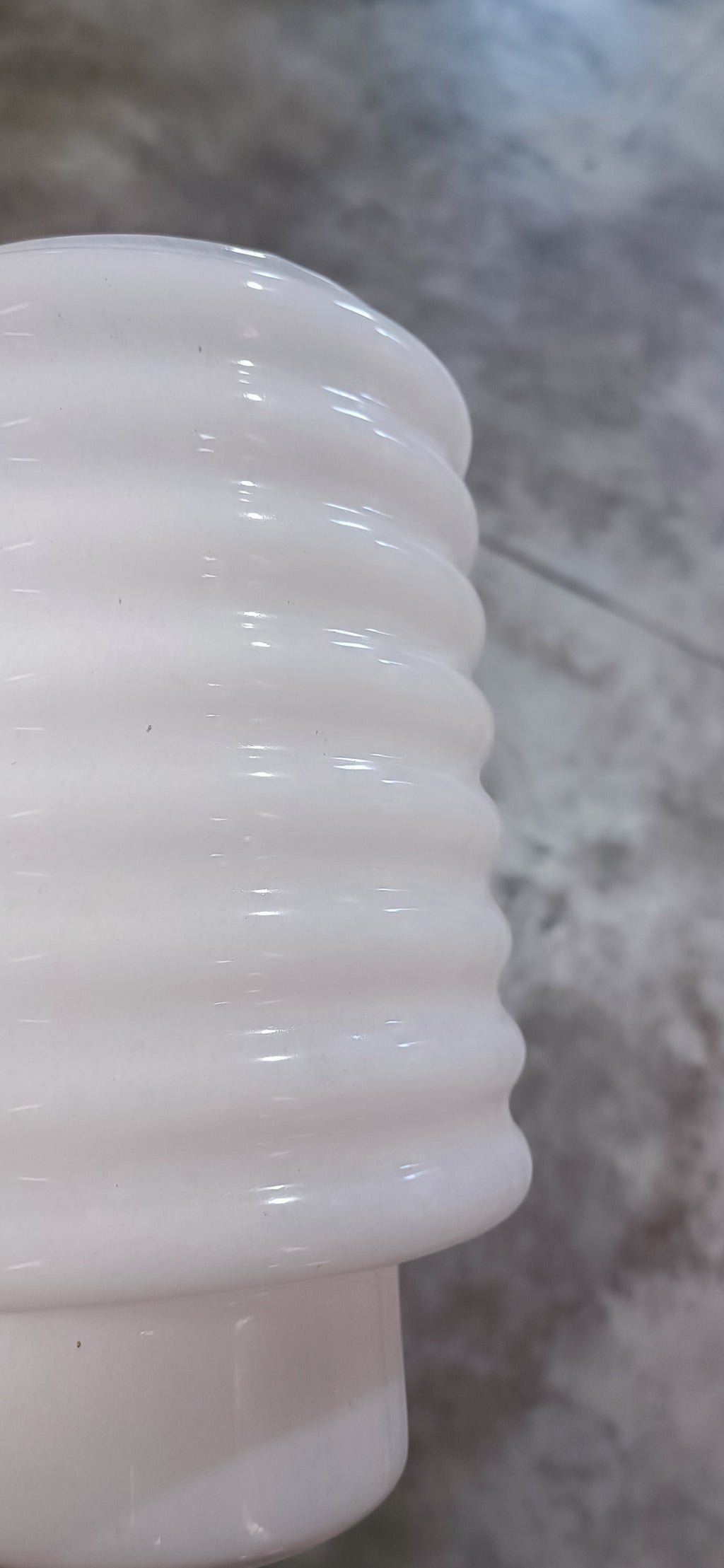 Vidro de substituição para candeeiro de mesa, opalino ondulado – vista 3